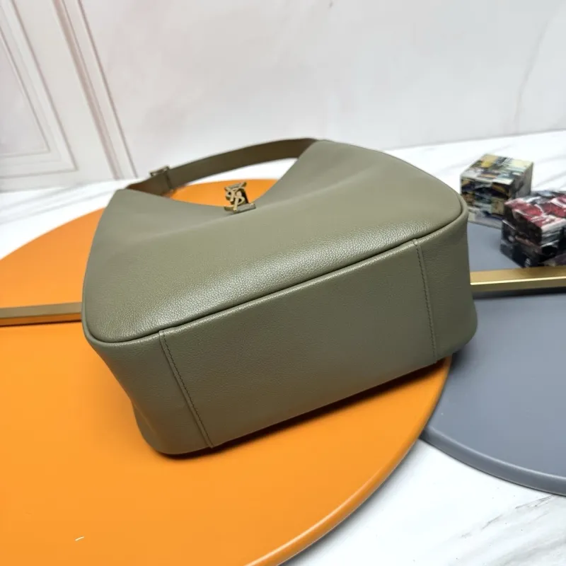 Alternative view of YSL Olive Green Hobo Shoulder Bag 136