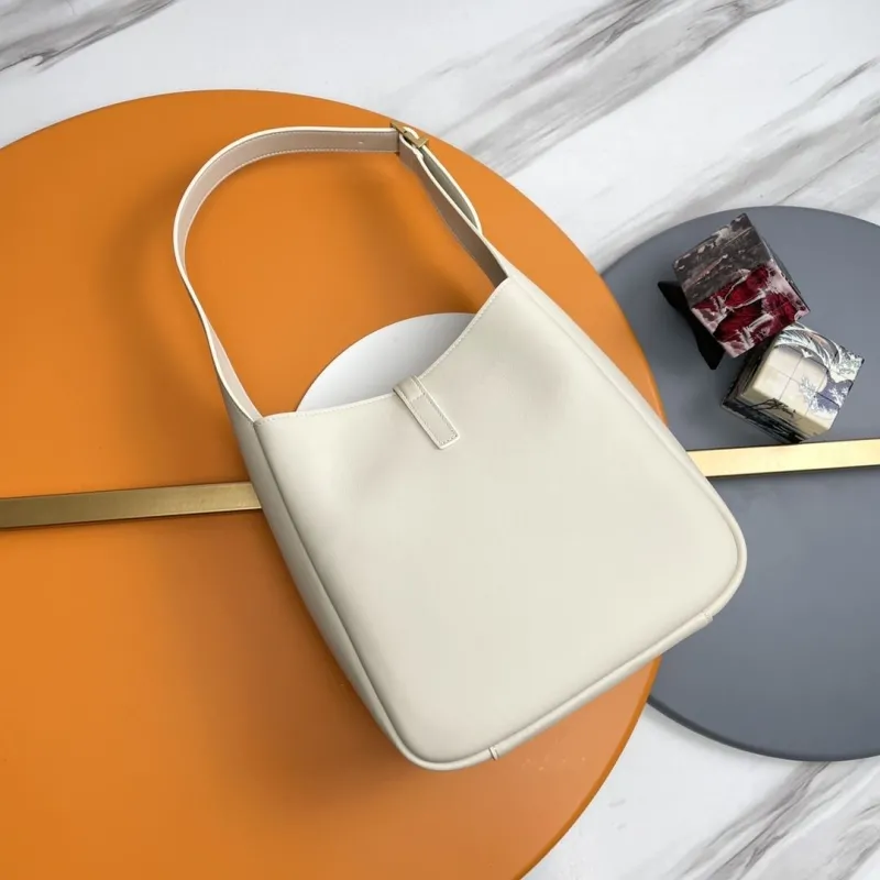 Alternative view of YSL White Top Handle Hobo Bag 140