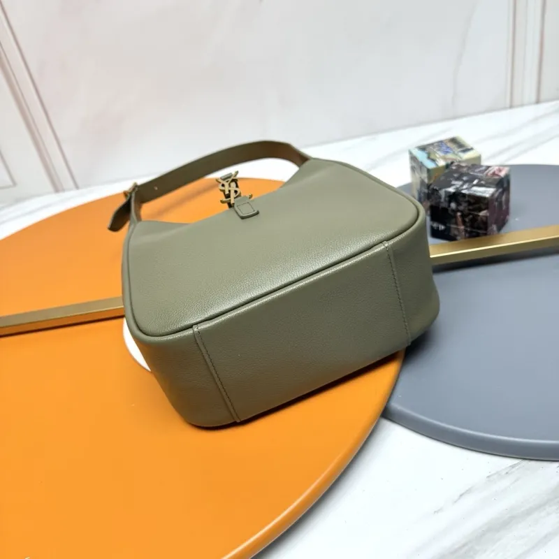 Alternative view of YSL Olive Green Hobo Bag 145