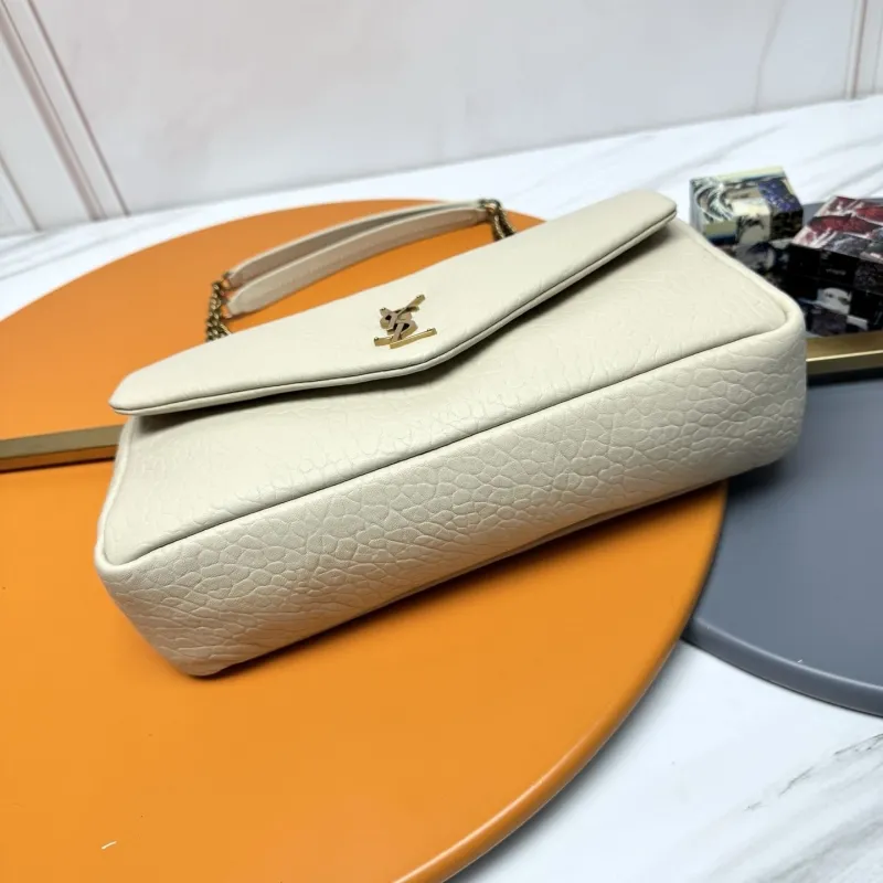Alternative view of YSL Cream Top Handle Shoulder Bag 152