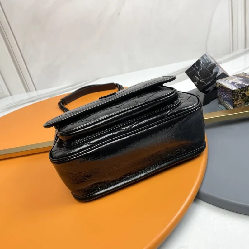 YSL Black Chain Shoulder Bag 160 - Image 3