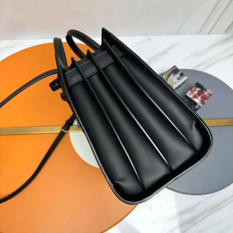 YSL Black Top Handle Bag 230 - Image 8