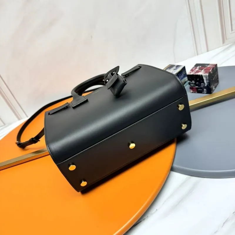 YSL Black Top Handle Bag 231 - Image 4