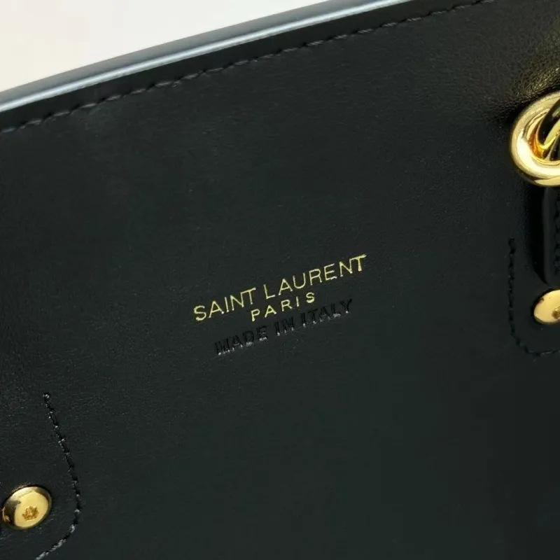YSL Black Top Handle Bag 231 - Image 8
