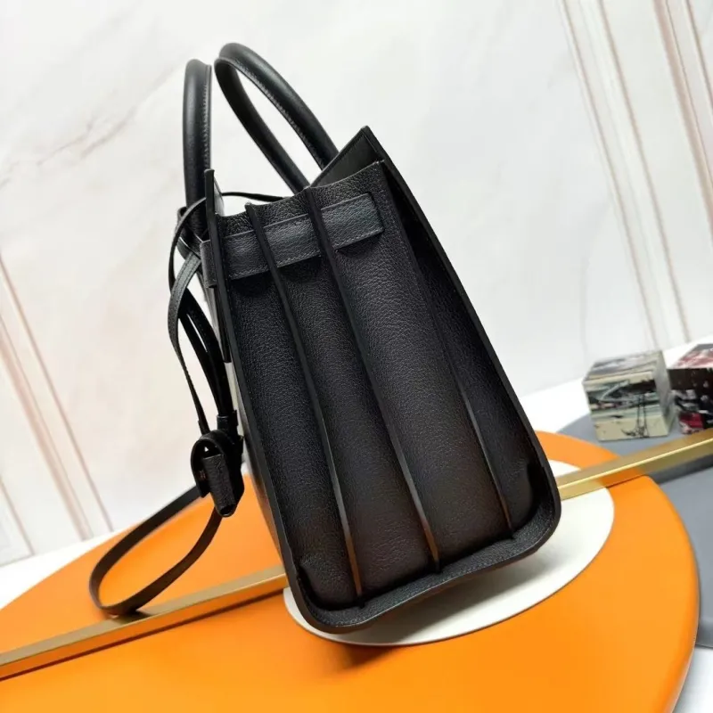 YSL Black Top Handle Bag 233 - Image 5