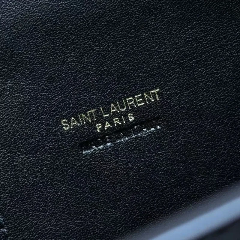 YSL Black Top Handle Bag 234 - Image 8