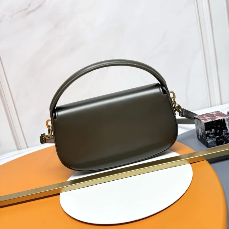Alternative view of YSL Dark Olive Top Handle Bag 251