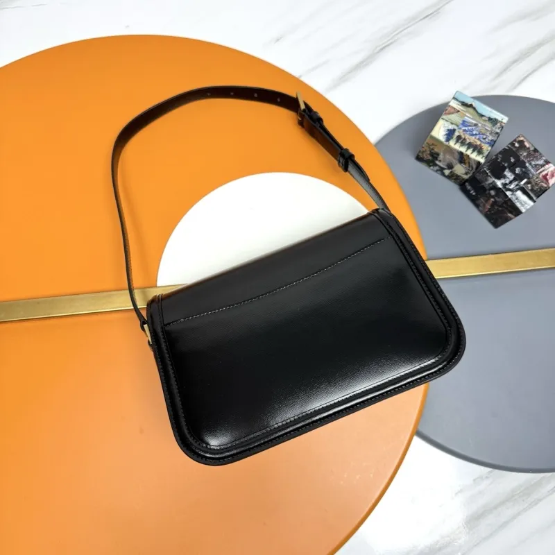 Alternative view of YSL Black Top Handle Shoulder Bag 257