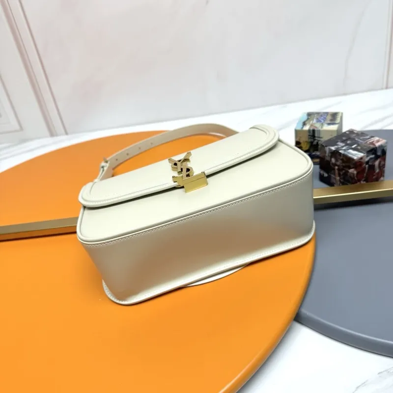 YSL Cream Shoulder Bag 259 - Image 3
