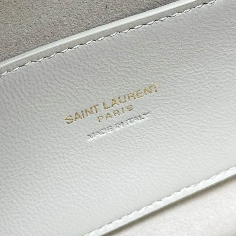 YSL Cream Shoulder Bag 259 - Image 8