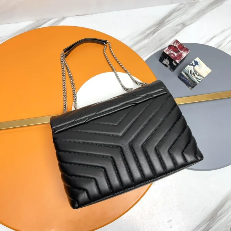 Alternative view of YSL Black Top Handle Bag 264