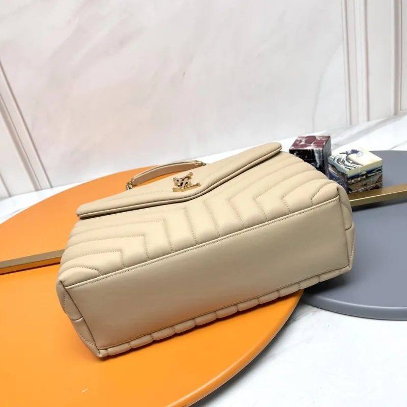 YSL Beige Top Handle Shoulder Bag 267 - Image 4