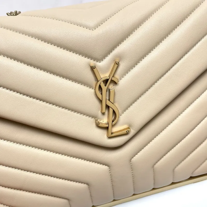 YSL Beige Top Handle Shoulder Bag 267 - Image 5