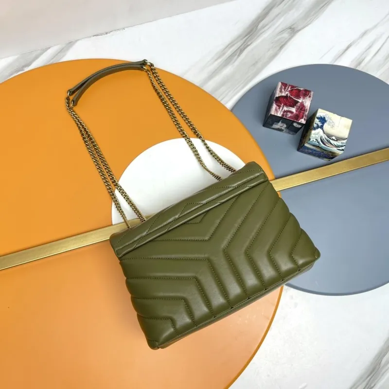 Alternative view of YSL Olive Green Top Handle Bag 272