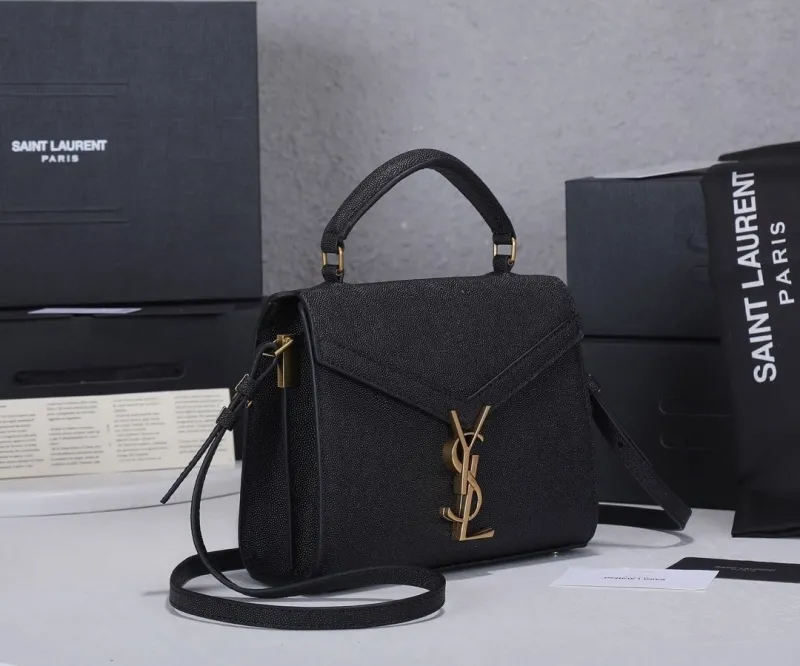 Alternative view of Saint Laurent Black Top Handle Bag 286