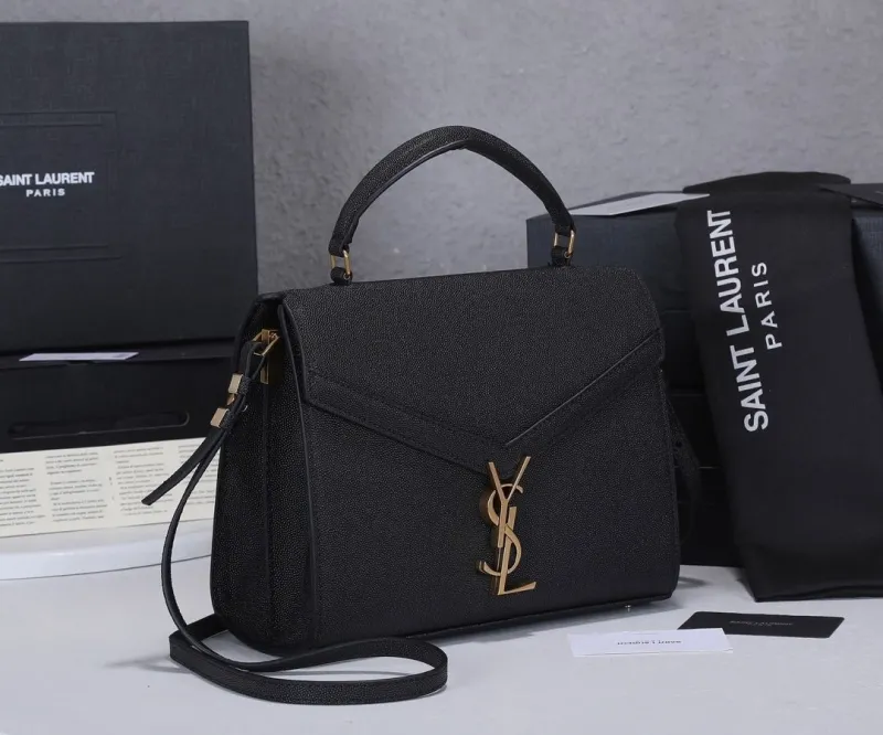 Alternative view of YSL Black Top Handle Bag 289