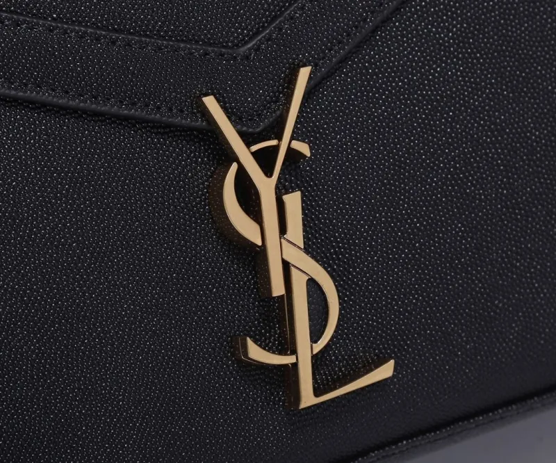 YSL Black Top Handle Bag 289 - Image 6