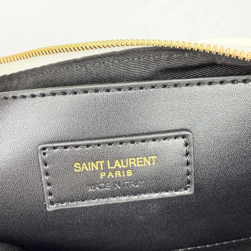 Saint Laurent White Quilted Shoulder Bag 755979 - Image 9