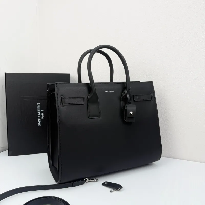 Alternative view of Saint Laurent Black Top Handle Bag 324823