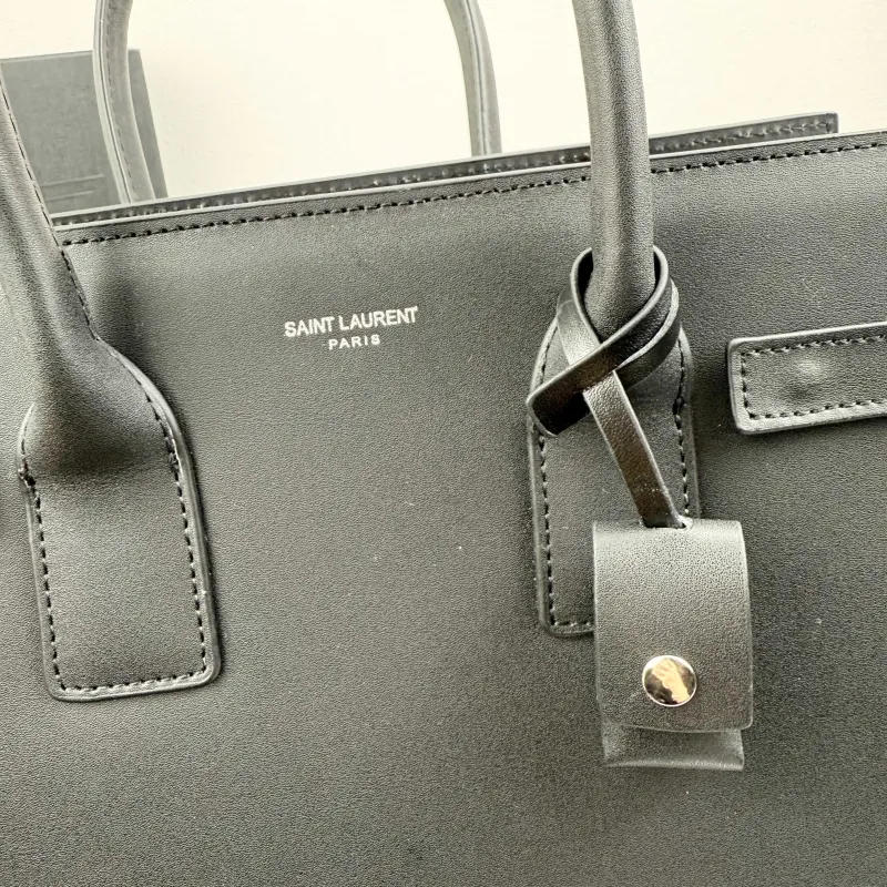 Saint Laurent Black Top Handle Bag 324823 - Image 5