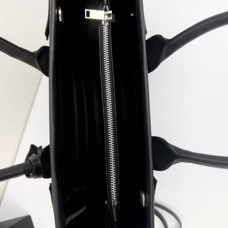 Saint Laurent Black Top Handle Bag 324823 - Image 6