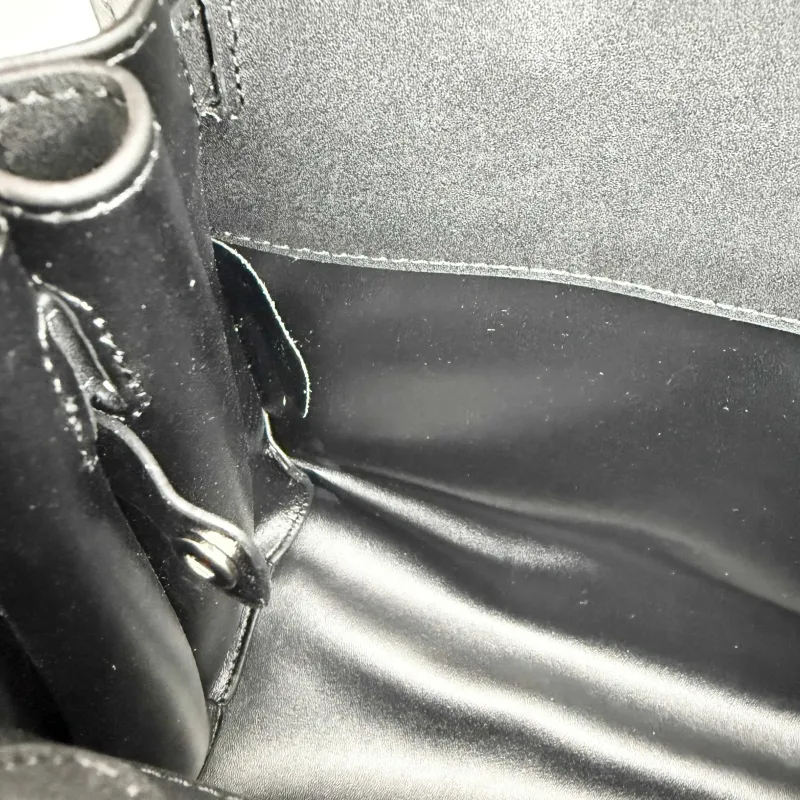 Saint Laurent Black Top Handle Bag 324823 - Image 8
