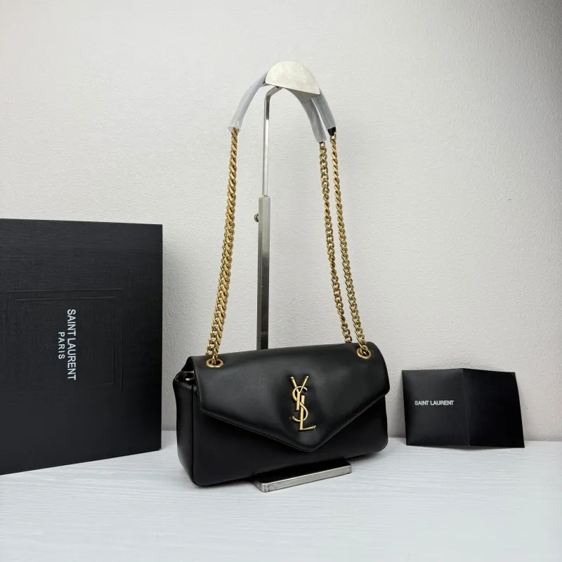 Alternative view of YSL Black Chain Shoulder Bag 330
