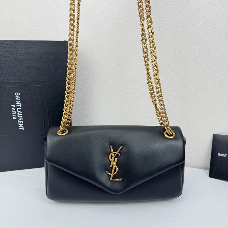 YSL Black Chain Shoulder Bag 330 - Image 5