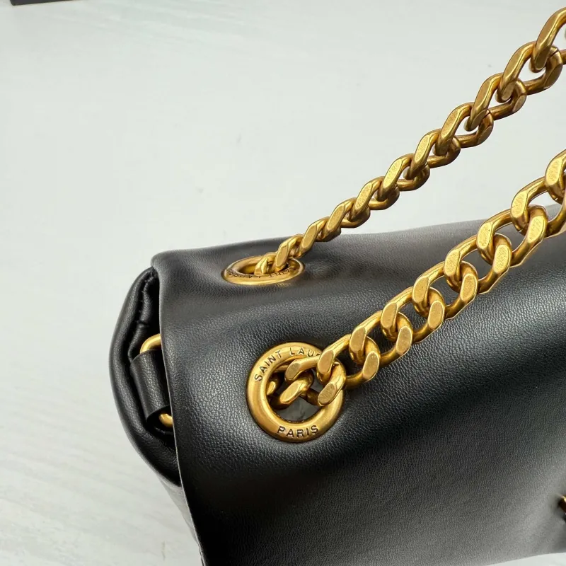 YSL Black Chain Shoulder Bag 330 - Image 6