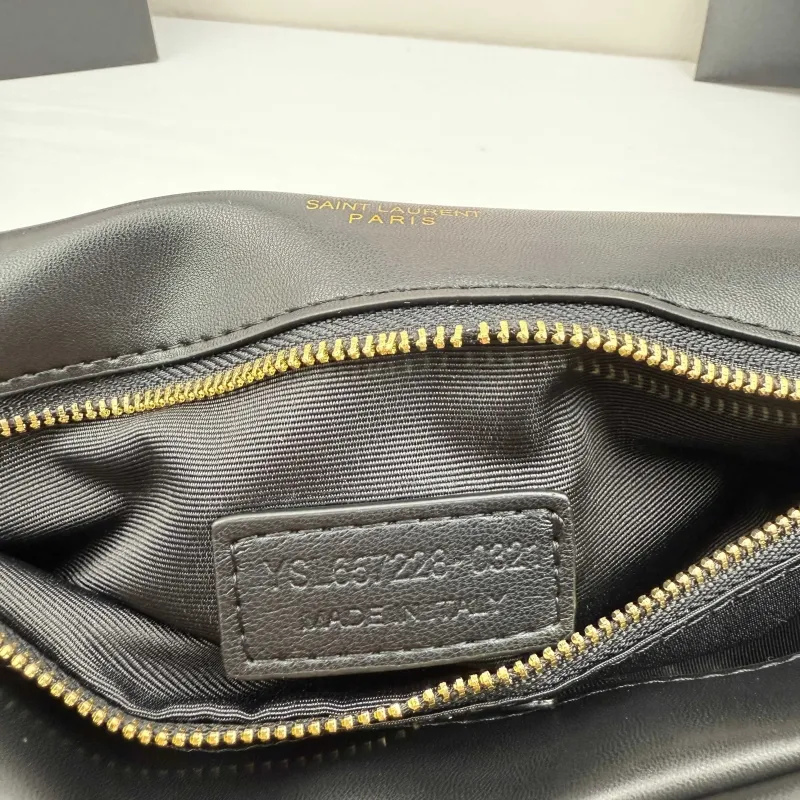 YSL Black Chain Shoulder Bag 330 - Image 9