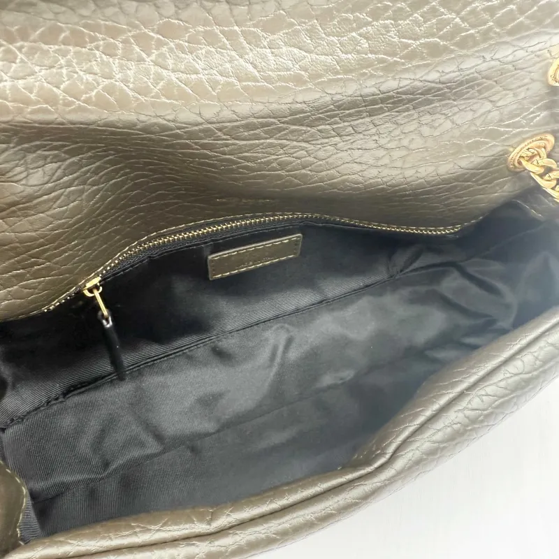 YSL Dark Brown Top Handle Shoulder Bag 331 - Image 7