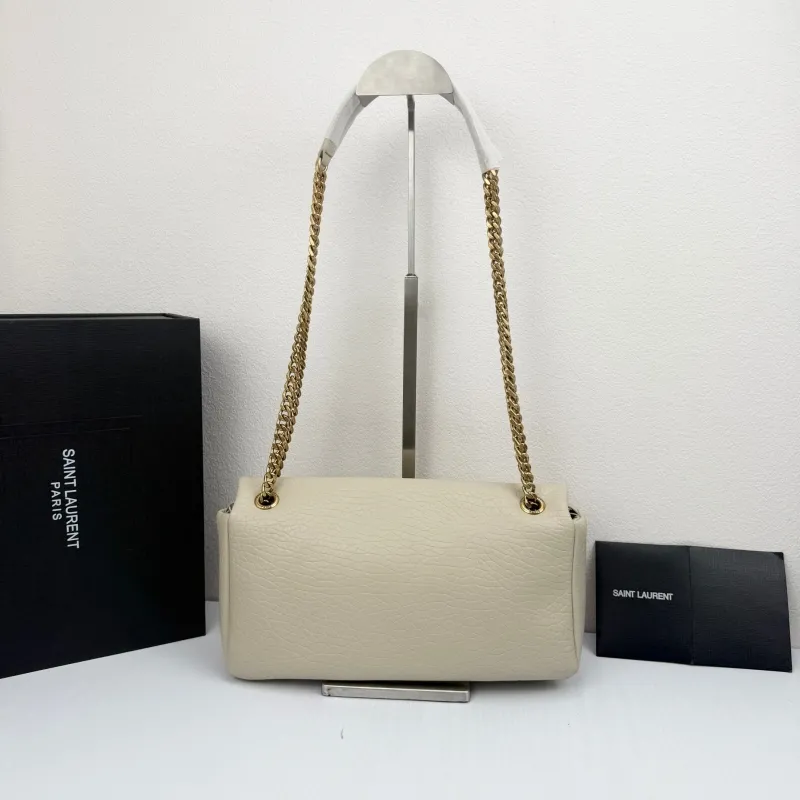 YSL Cream Top Handle Shoulder Bag 30x15x5cm 332 - Image 3