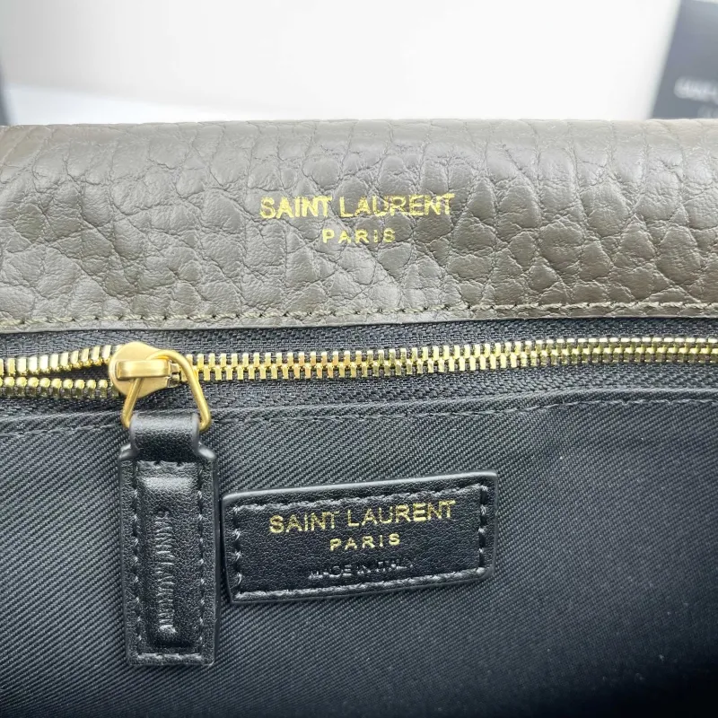 YSL Dark Gray Chain Shoulder Bag 9250 - Image 8