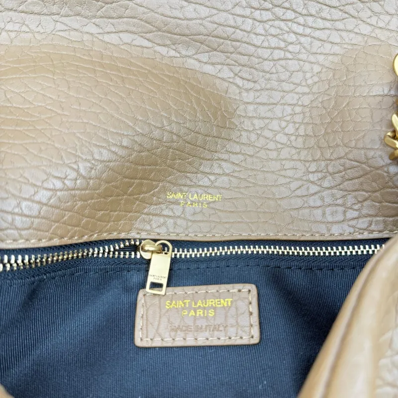 Saint Laurent Tan Top Handle Chain Bag 375 26x14x7cm - Image 8