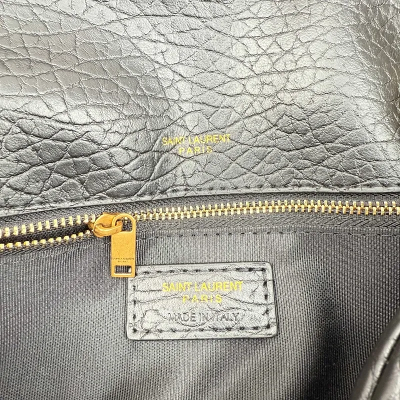 YSL Black Leather Chain Shoulder Bag 378 26x14x7cm - Image 8
