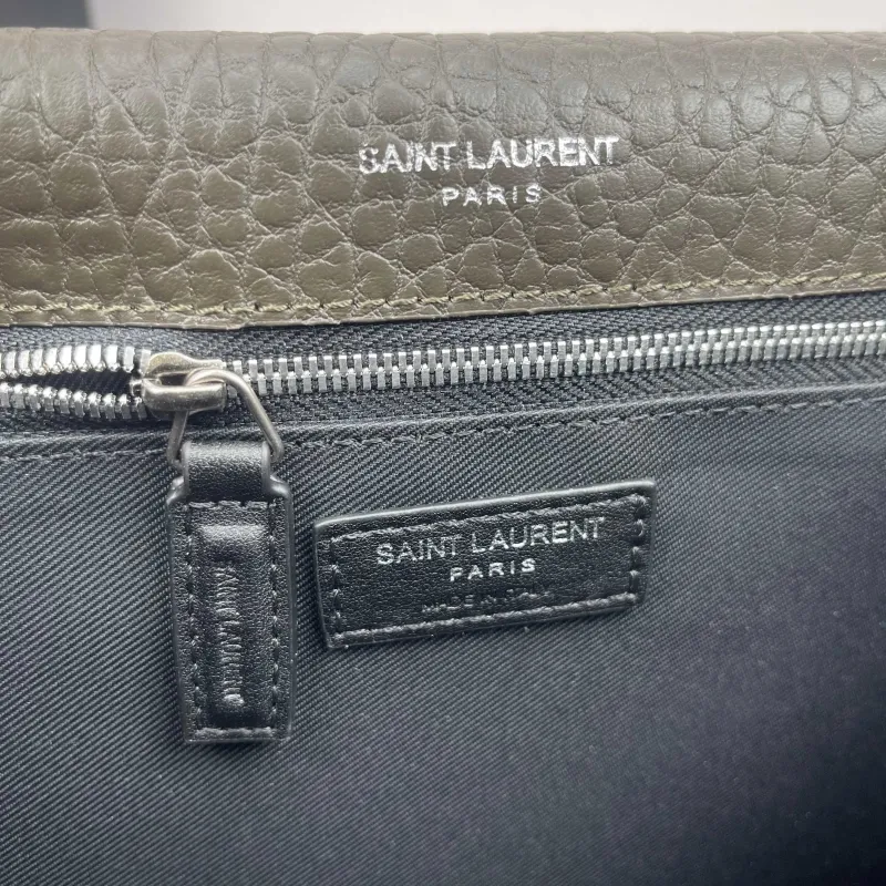 Saint Laurent Gray Chain Shoulder Bag 9250 - Image 8