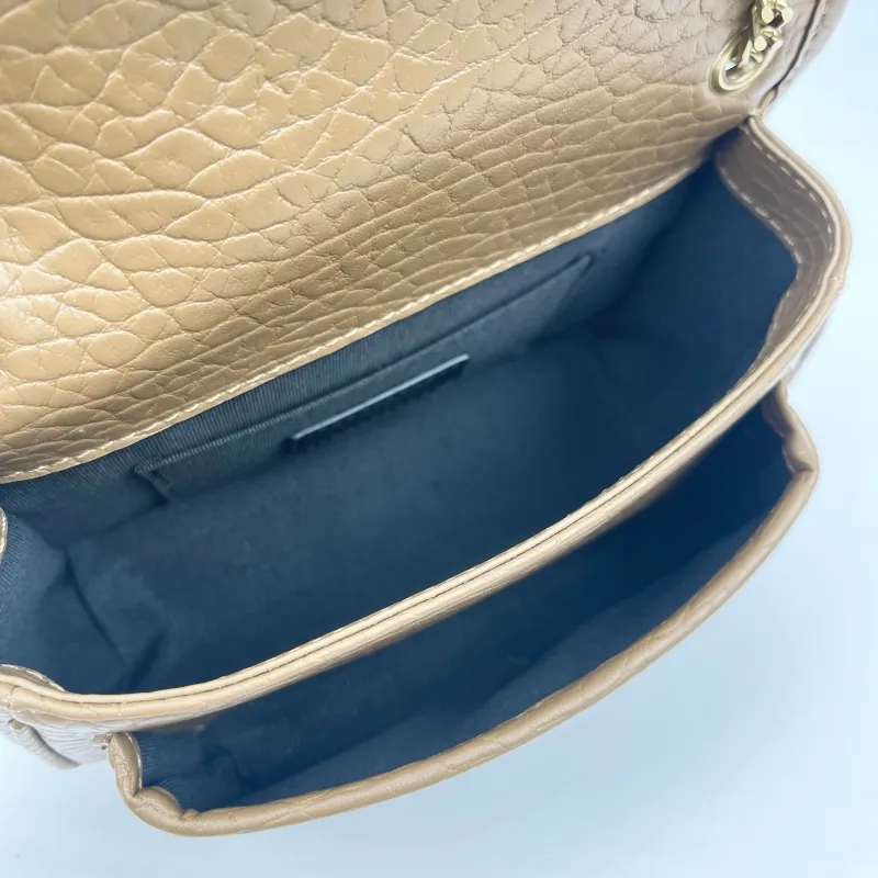Saint Laurent Brown Chain Shoulder Bag 18x12.5x5cm - Image 7