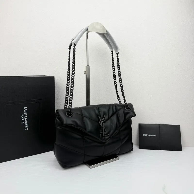 Alternative view of Saint Laurent Black Top Handle Bag 411