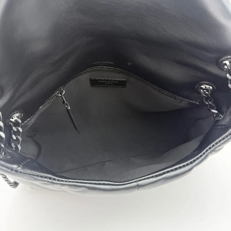 Saint Laurent Black Top Handle Bag 411 - Image 7