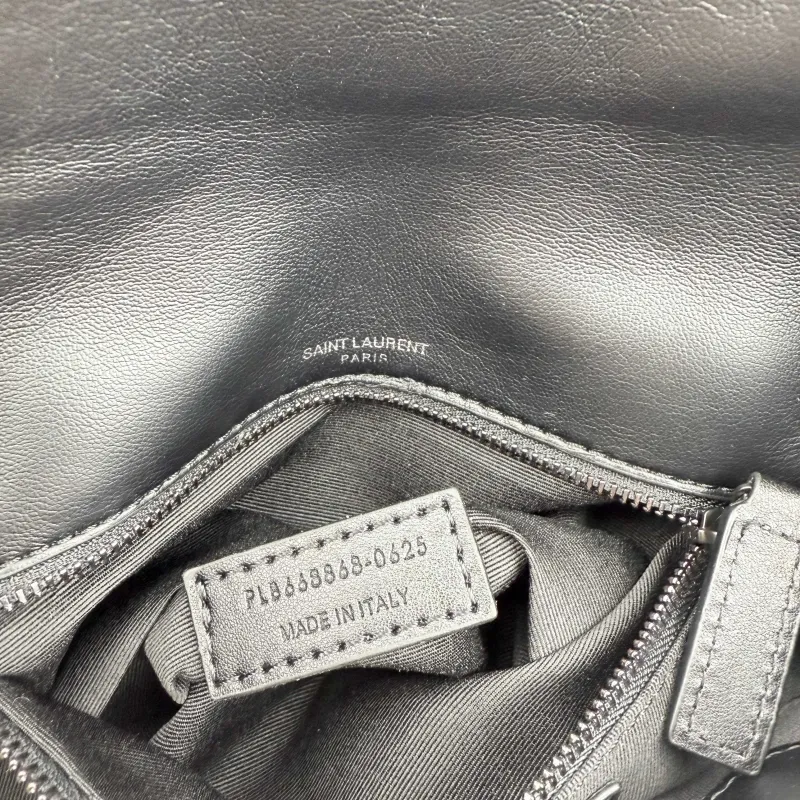 Saint Laurent Black Top Handle Bag 411 - Image 9