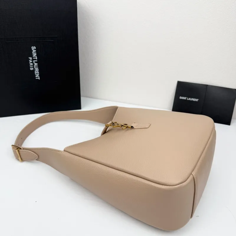 Saint Laurent Nude Shoulder Hobo Bag 426 - Image 4