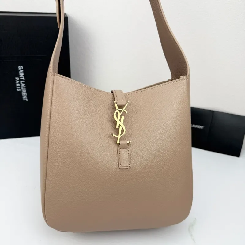 Saint Laurent Nude Shoulder Hobo Bag 426 - Image 5