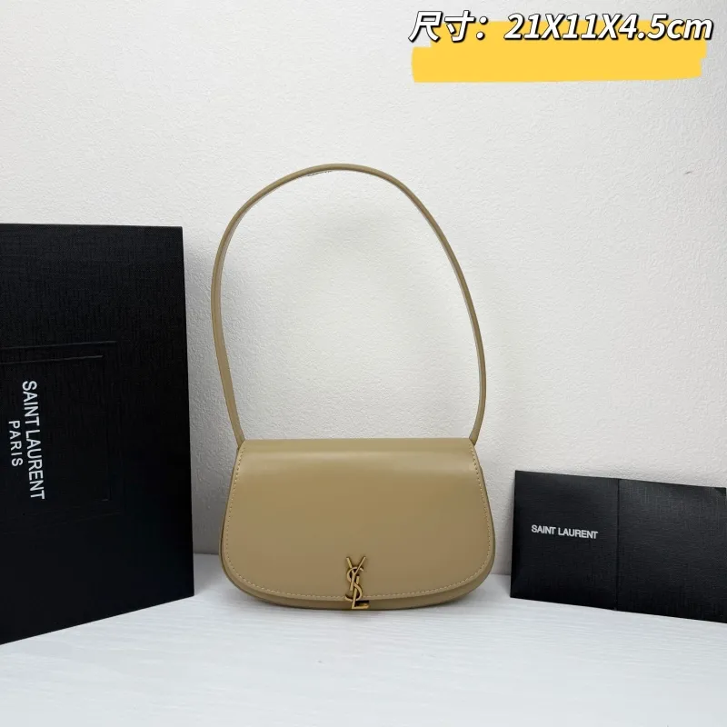 Saint Laurent Beige Top Handle Shoulder Bag 432