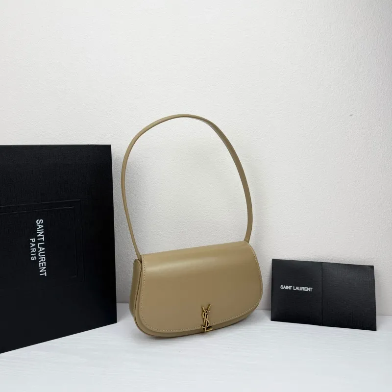 Alternative view of Saint Laurent Beige Top Handle Shoulder Bag 432