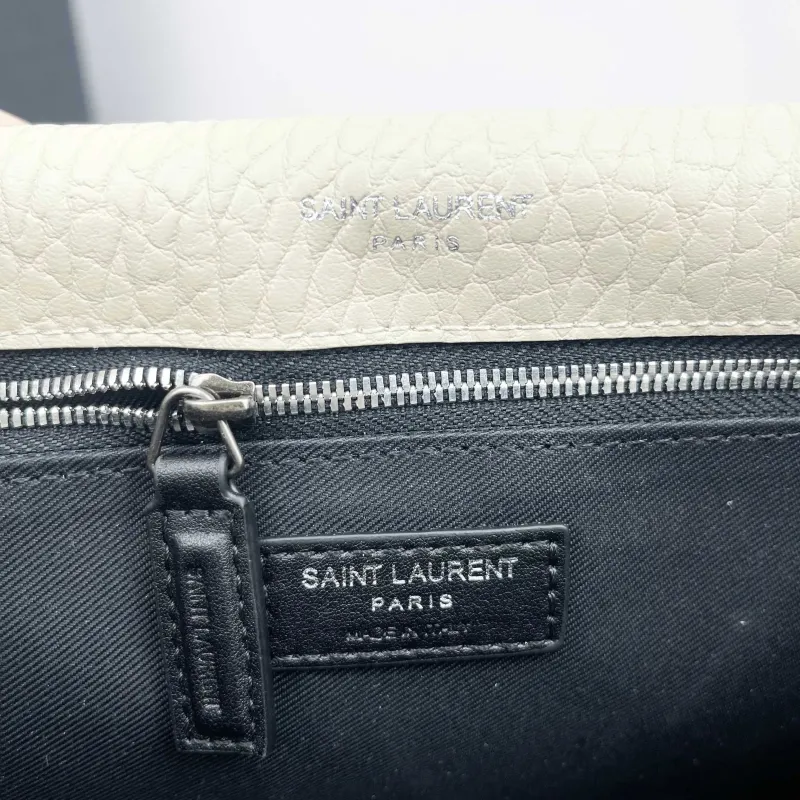 Saint Laurent Cream Chain Shoulder Bag 9250 - Image 8