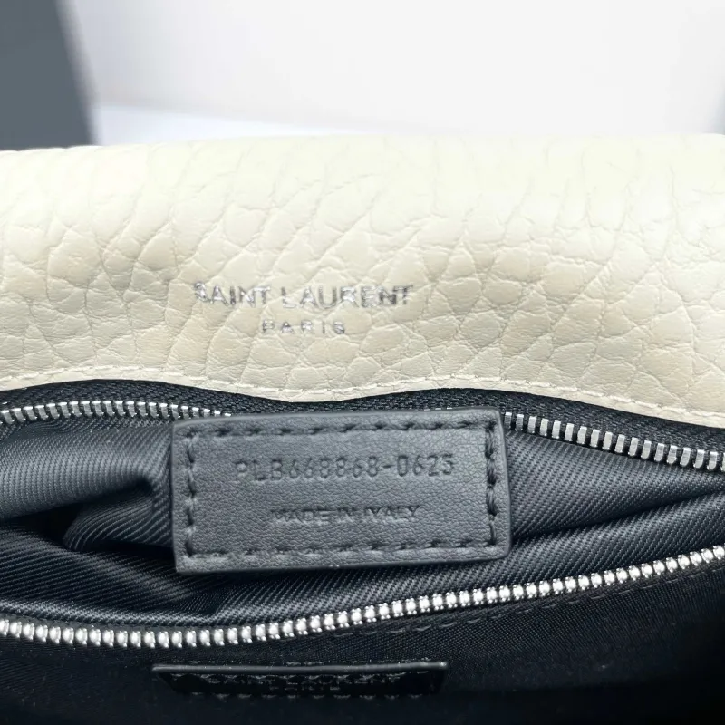 Saint Laurent Cream Chain Shoulder Bag 9250 - Image 9