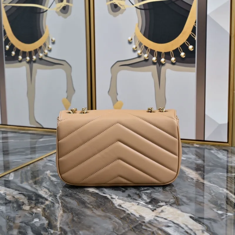 YSL Beige Top Handle Shoulder Bag 442 - Image 6