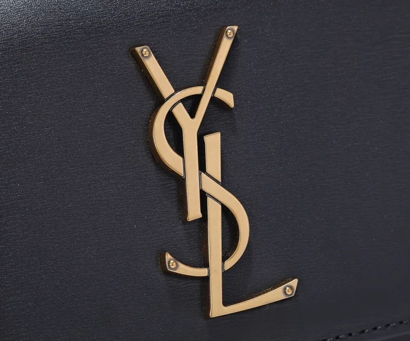 YSL Black Top Handle Bag 452 - Image 6
