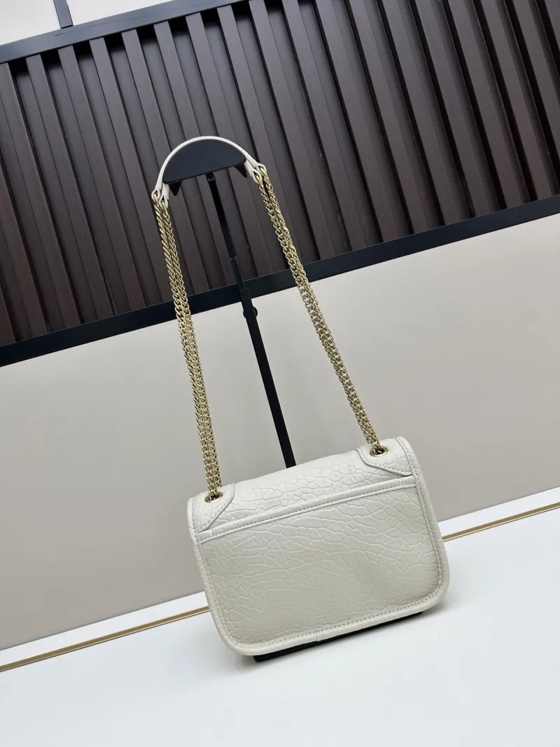 Alternative view of YSL Cream White Chain Shoulder Bag 455