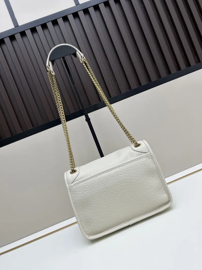 Alternative view of YSL Cream Chain Shoulder Bag 458